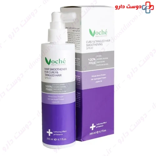 اسپری نرم کننده مناسب موهای وز و گره خورده 200 میلی لیتری وچه