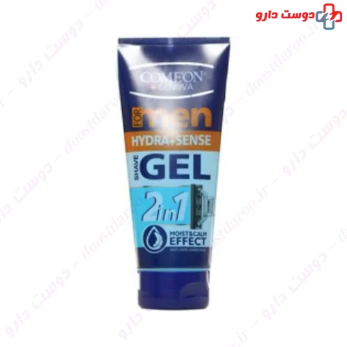ژل اصلاح 2 در 1 آبرسان و خنک کننده آقایان 175 میلی لیتری کامان