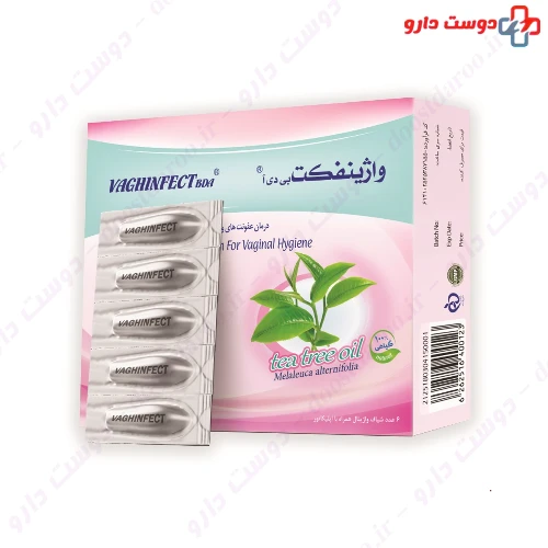 شیاف واژینال واژینفکت بی دی آ 6 عددی بهتا دارو