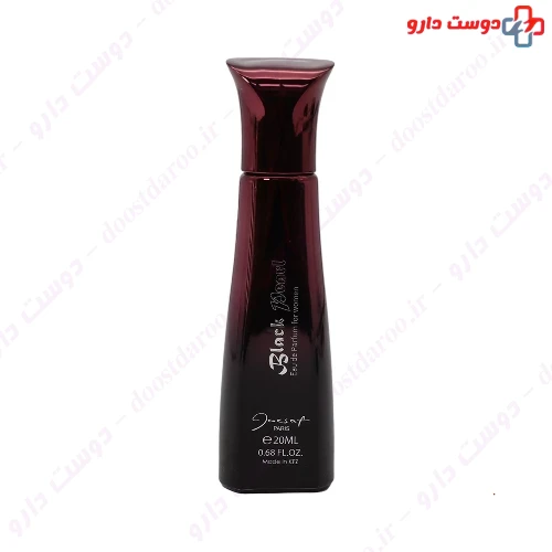 عطر جیبی زنانه مدل بلک پرلت 20 میلی لیتری ژک ساف