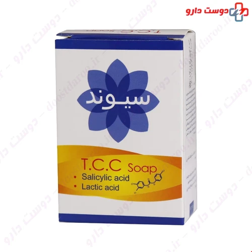 صابون ضد جوش تی سی سی 90 میلی گرمی سیوند