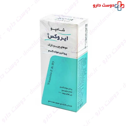 شامپو پروتئینه جوانه گندم 200 میلی لیتری ایروکس