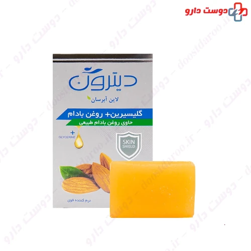 صابون گلیسیرینه شفاف بادام 110 گرمی دیترون