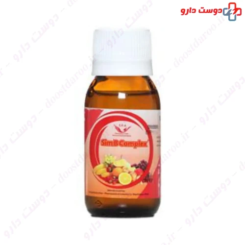 شربت سیم ب کمپلکس 60 میلی لیتری سیمرغ دارو