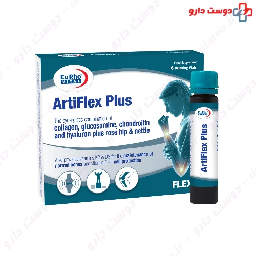 ویال خوراکی آرتی فلکس پلاس یوروویتال 6 عددی یورو ویتال