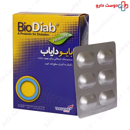 کپسول پروبیوتیک بایودایاب 30 عددی تک ژن فارما
