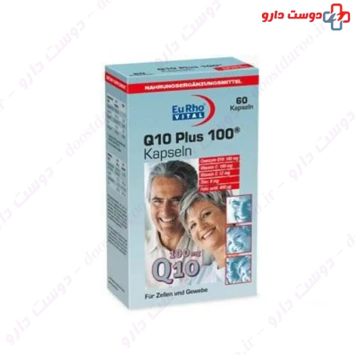 کپسول کیوتن پلاس 100 میلی گرم 60 عددی یورو ویتال