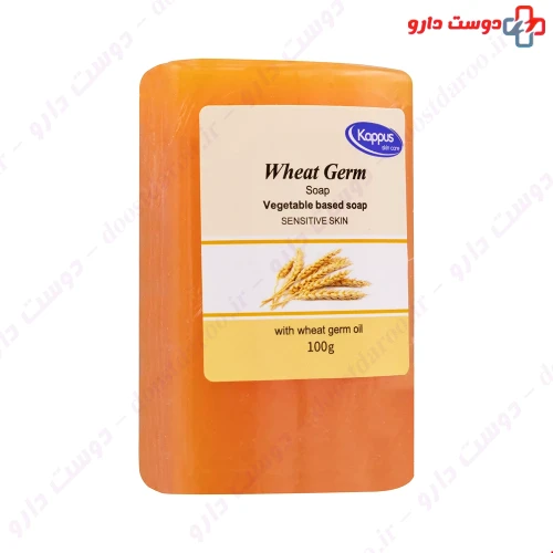 صابون جوانه گندم 100 گرمی کاپوس
