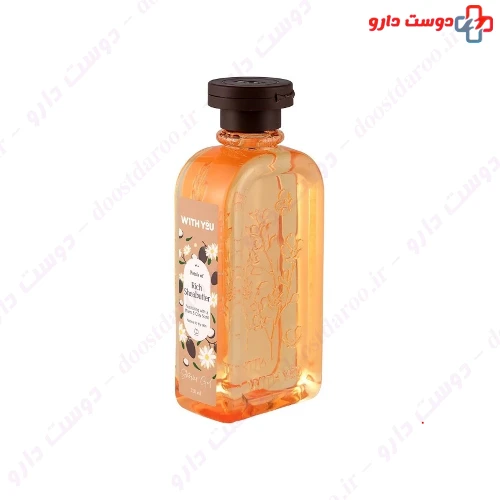 شامپو بدن مدل ریچ شیا باتر مناسب پوست نرمال تا خشک 250 میلی لیتری ویت یو