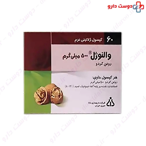 سافت ژل والنوژل 60 عددی دانا