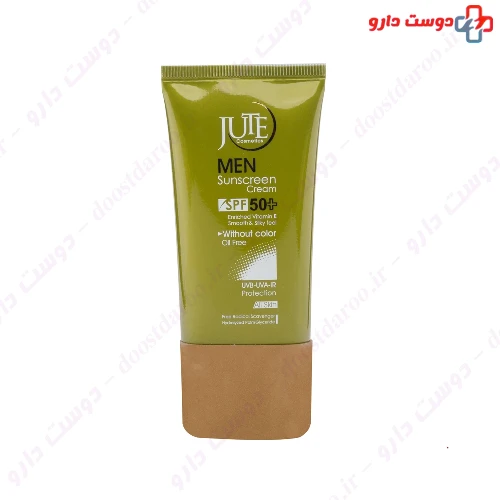 کرم ضد آفتاب SPF50 انواع پوست آقایان  40 میلی لیتری ژوت