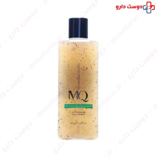 ژل اسکراب پاک کننده و کنترل کننده چربی پوست 200 میلی لیتری ام کیو