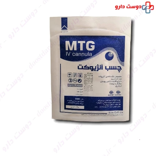 چسب آنژیوکت 8×6 سانتی متر ام تی جی
