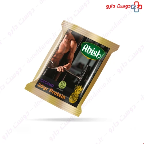 پروتئین بار کاکامو 20گرمی آبیش