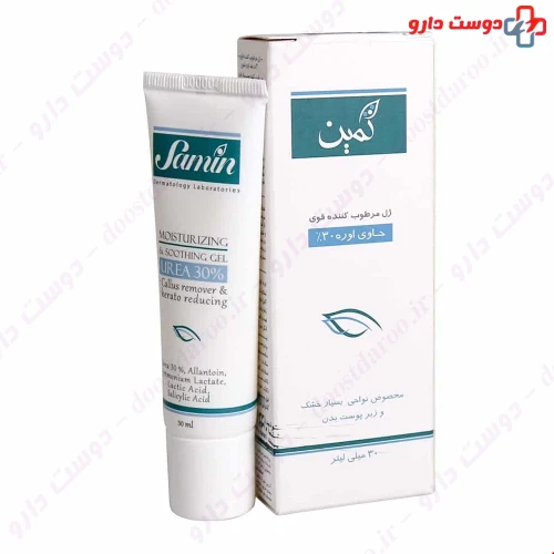 ژل مرطوب کننده قوی اوره 30 درصد 30 میلی لیتری ثمین