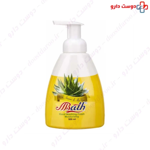 مایع دستشویی فوم با رایحه آلوئه ورا 500 میلی لیتری بس