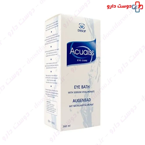 قطره شستشوی چشم آکوایس 360 میلی لیتری دیساپ
