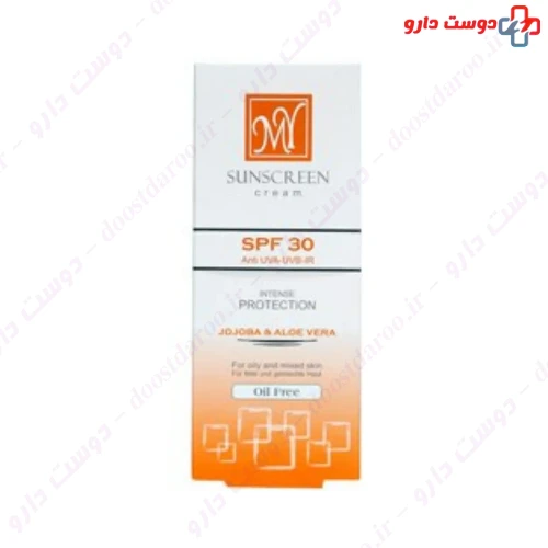 کرم ضد آفتاب فاقد چربی SPF30 50 میلی لیتری مای