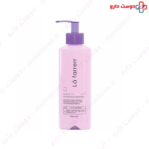 ژل شستشوی بهداشتی بانوان شماره 1 تیوپی 250 میلی لیتری لافارر