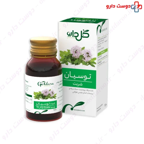 شربت سینه توسیان گل دارو