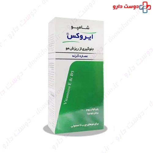 شامپو ضد ریزش موی گزنه 200 میلی لیتری ایروکس