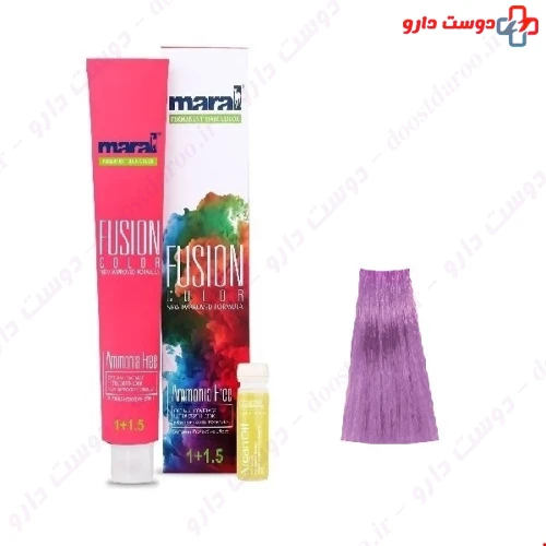 رنگ مو بدون آمونیاک رنگ لوندر شماره 8.921 فیوژن 100 میلی لیتری مارال