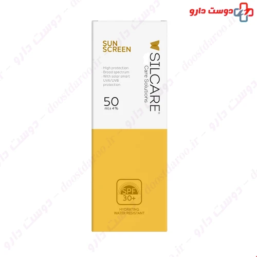 کرم ضدآفتاب SPF30 50 میلی لیتری سیلکر