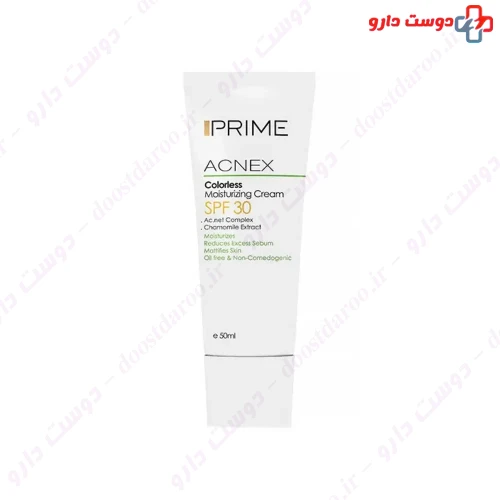 کرم مرطوب کننده بدون رنگ SPF30 پرایم