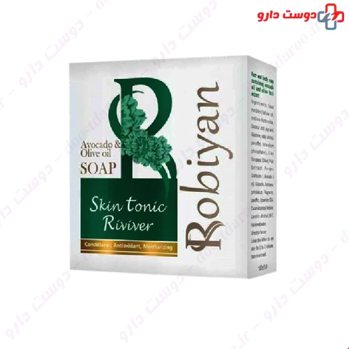 صابون روغن آووکادو و زیتون 100 میلی گرمی روبیان