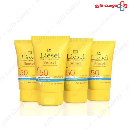 ضد آفتاب سانسل پوست مختلط +SPF50 لایسل