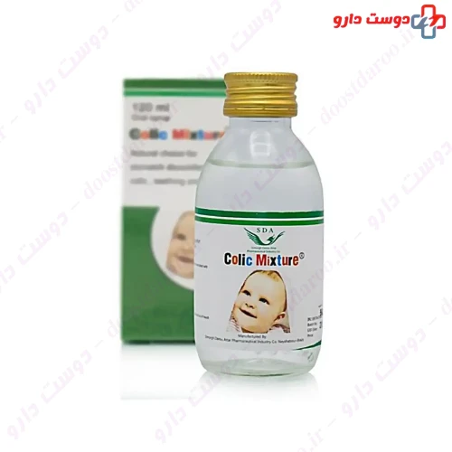 شربت کولیک میکسچر 120 میلی لیتری سیمرغ دارو