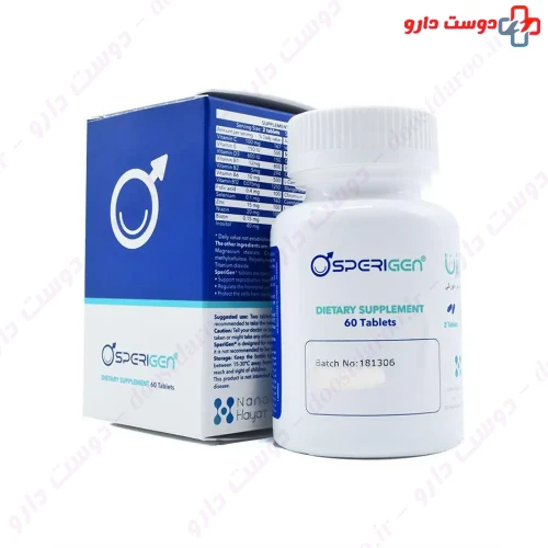 قرص اسپریژن نانو حیات 60 عددی نانو حیات دارو