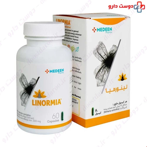 کپسول لینورمیا 60 عددی مدین فارما