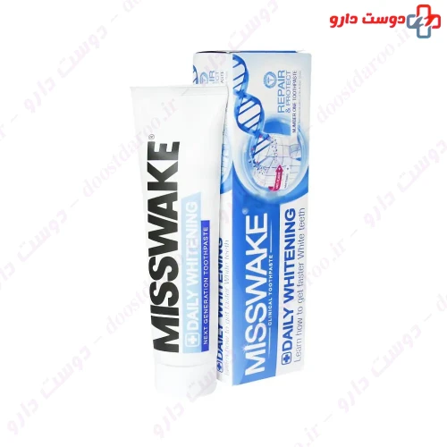 خمیر دندان سفید کننده روزانه 100 میلی لیتری میسویک