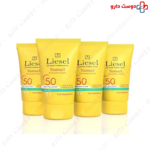 ضد آفتاب سانسل پوست چرب +SPF50  40 میلی لیتری لایسل