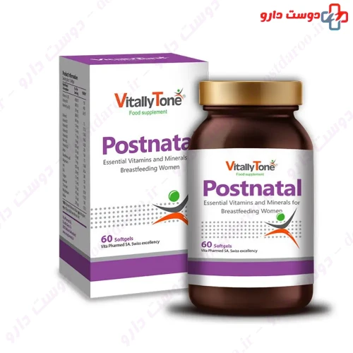 کپسول پست ناتال 60 عددی ویتالی تون
