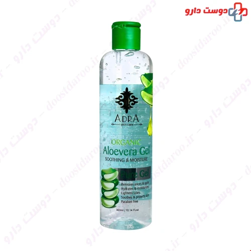 ژل محافظ پوست آلوئه ورا 300 میلی لیتری آدرا