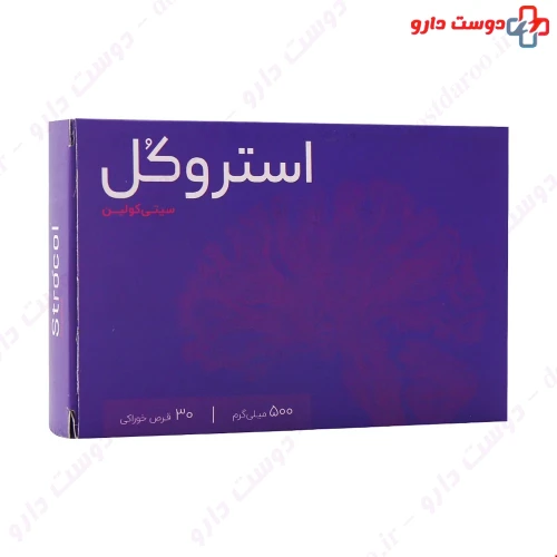 قرص استروکل سیتی کولین تقویت کننده حافظه 30 عددی اشبال شیمی