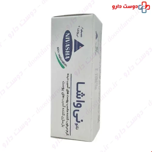کرم مرطوب کننده مخصوص پوست‌های آسیب دیده نی واشا 30 میلی لیتری نانو نی واشا