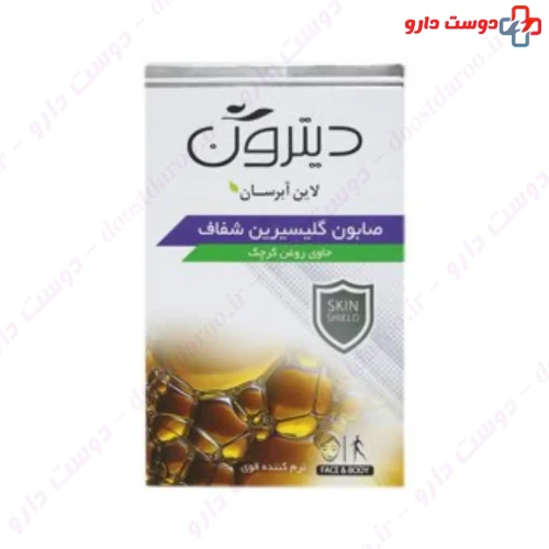 صابون گلیسیرینه شفاف 110 گرمی دیترون