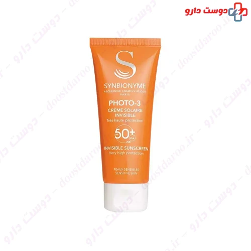 ضد آفتاب بی رنگ فتو 3 +SPF50 40 میلی لیتری سین بیونیم