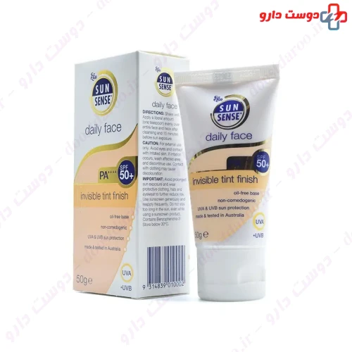 کرم ضدآفتاب سان سنس دیلی SPF50 50 گرمی ایگو