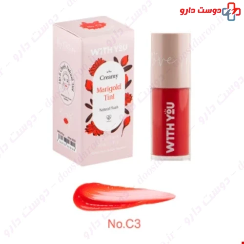 تینت لب و گونه مری گلد C3 8 میلی لیتری ویت یو