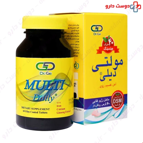 قرص مولتی دیلی دکتر گیل