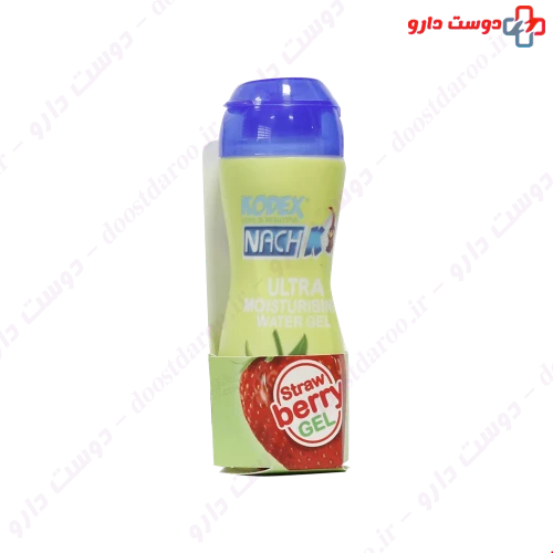 ژل روان کننده با رایحه توت فرنگی 90 میلی لیتری ناچ کدکس
