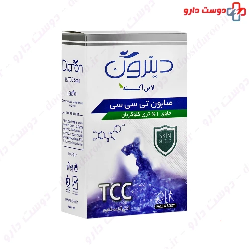 صابون تی سی سی حاوی 1 درصد تری کلوکربان 115 گرمی دیترون