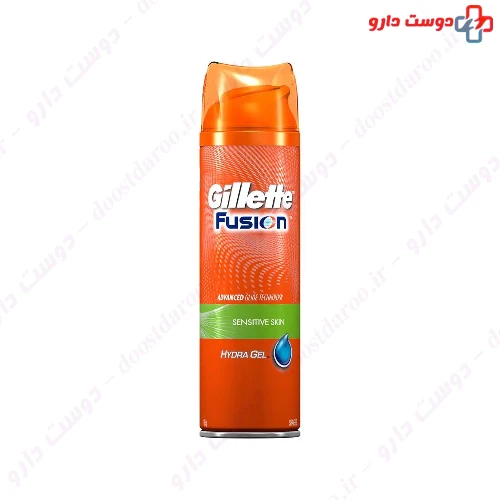 ژل اصلاح فیوژن مدل سنسیتیو اسکین ژیلت
