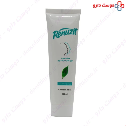 ماسک صورت حاوی عصاره برگ درخت چای 100 میلی لیتری رینوزیت