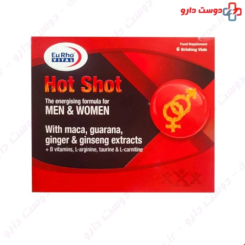 ویال خوراکی هات شات یوروویتال 6 عددی یورو ویتال