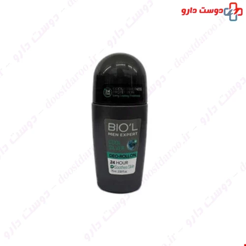 مام رول ضدتعریق و خوشبوکننده بدن مردانه رایحه عطری گرم و تلخ 75 میلی لیتری بیول